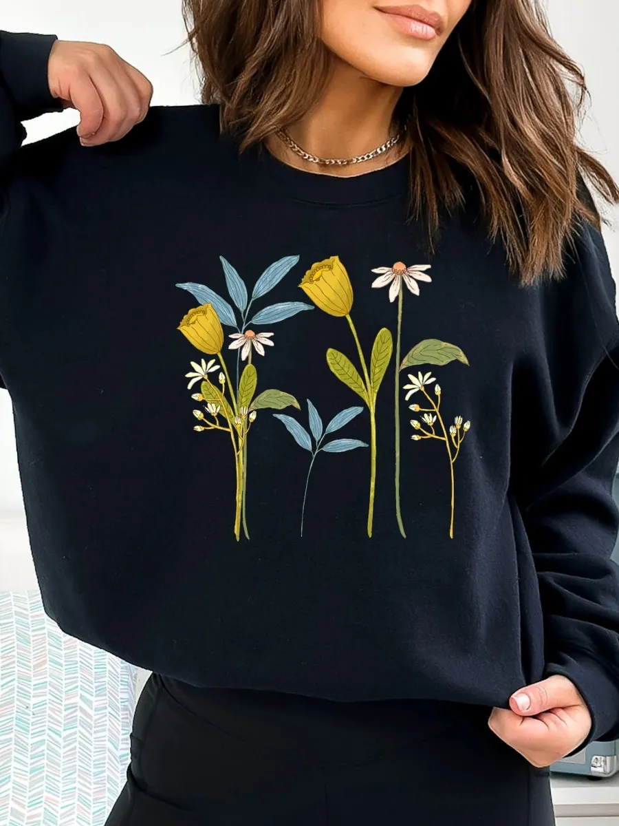 Wildflower Crewneck Sweatshirt