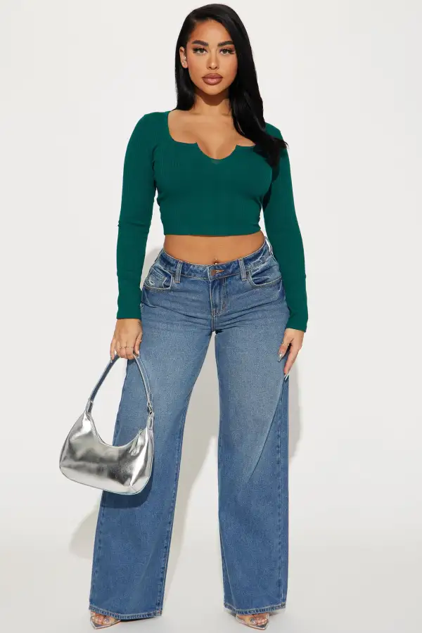 Takin It Up A Notch Top - Green