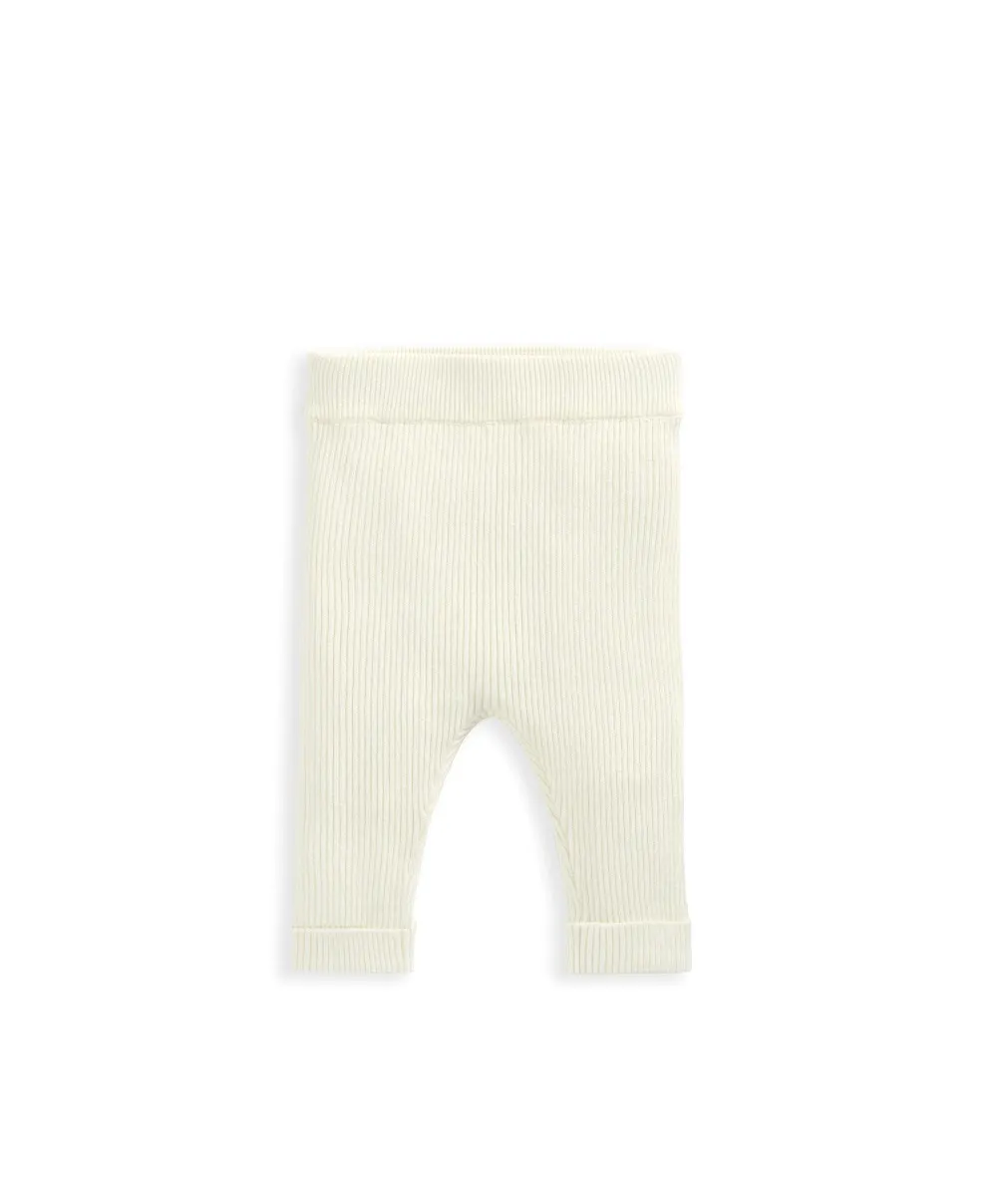 Knitted Cardigan & Leggings Set - Sand