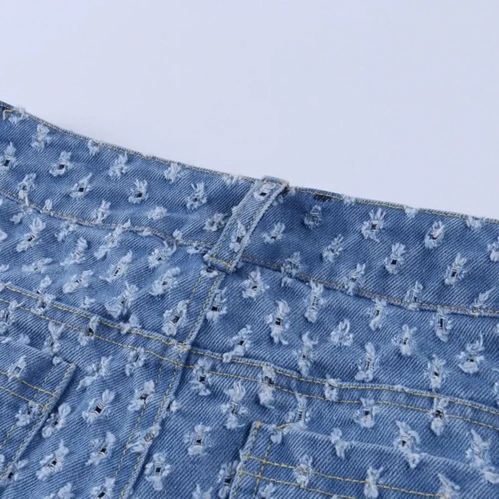 Vintage High Waist Ripped Jeans