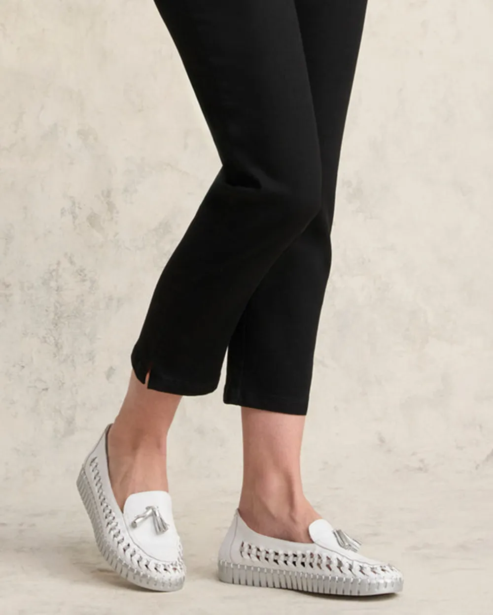 Ankle Length Slim Fit Pants