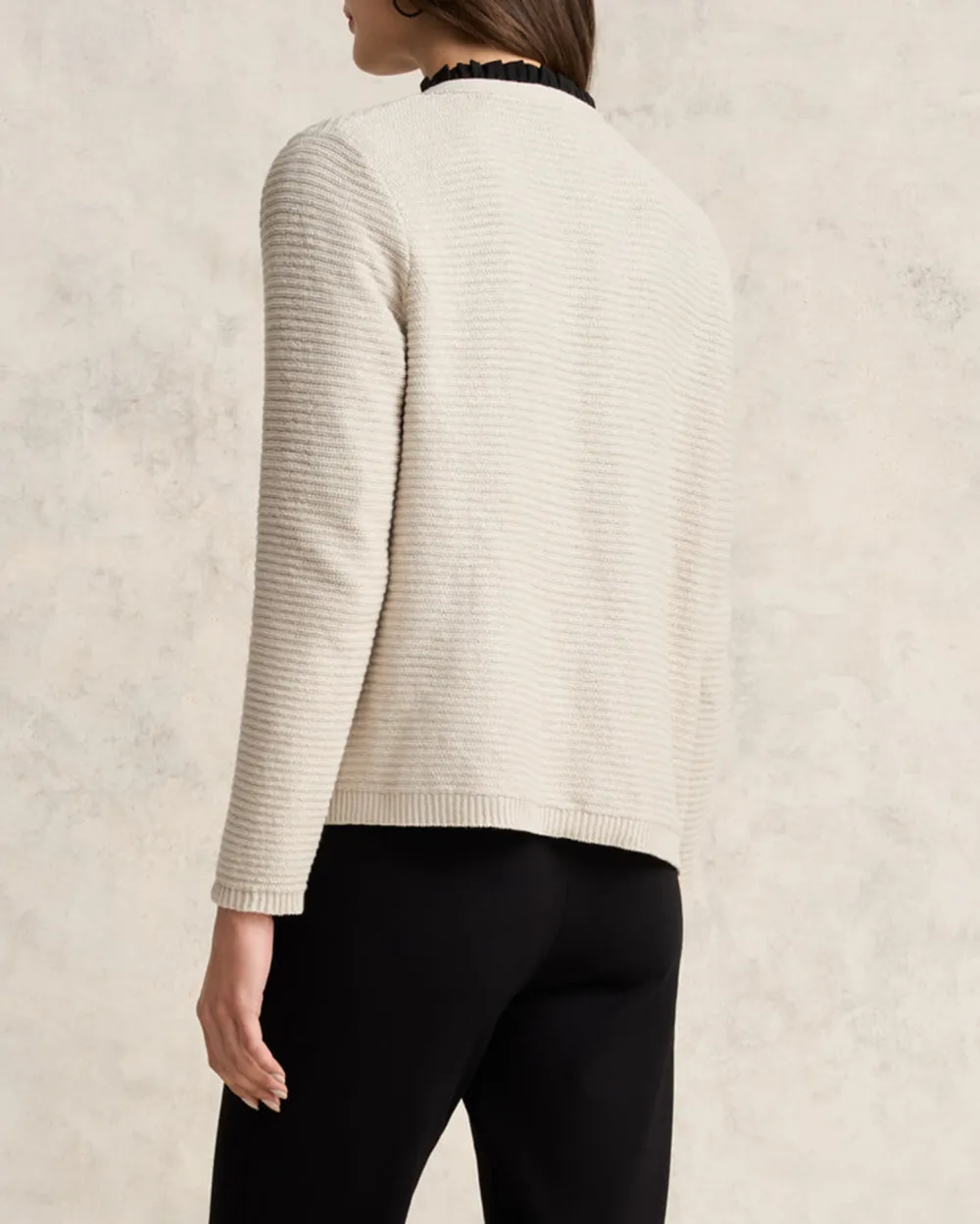 Fringe Linen Cardigan