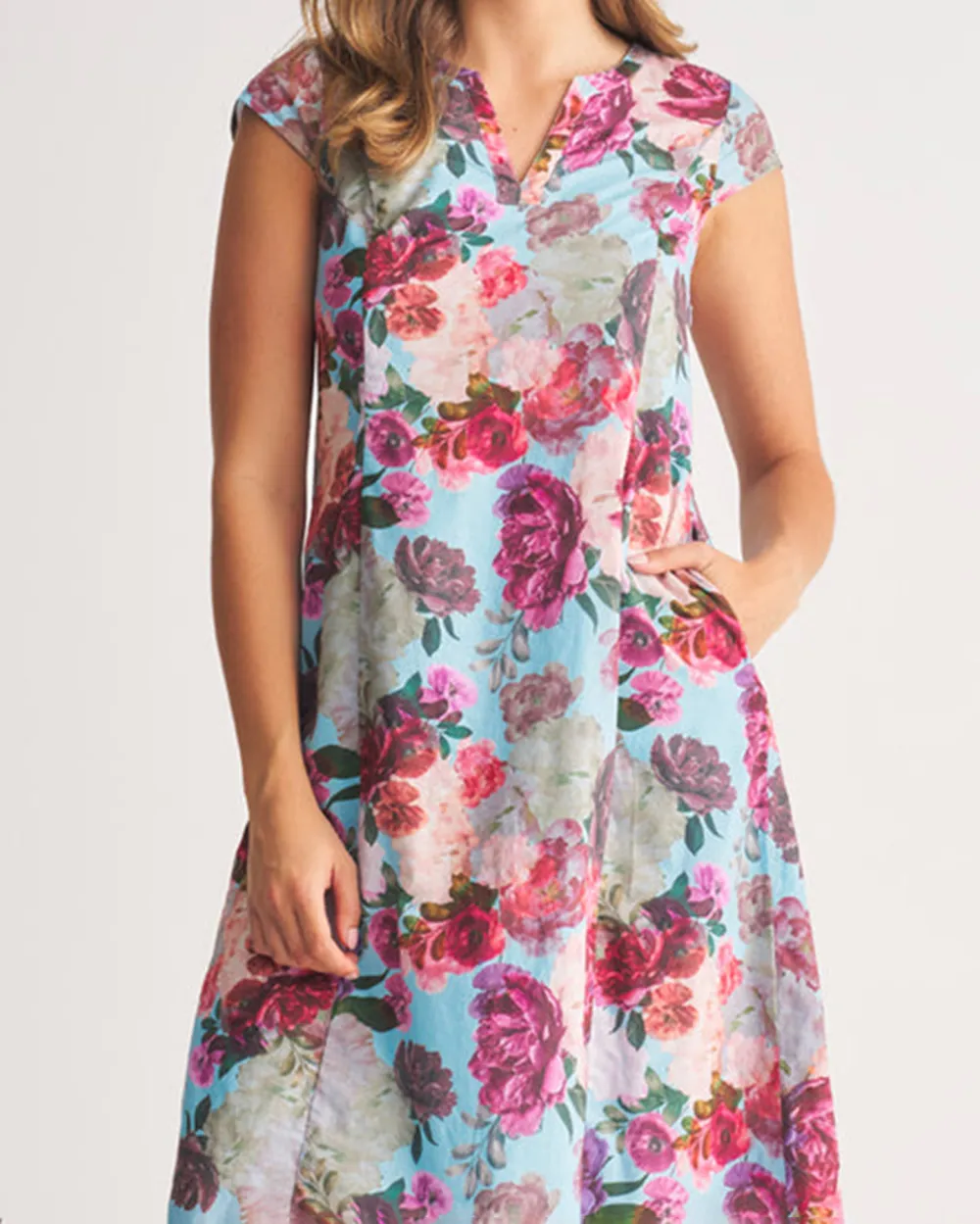 Printed Cotton Dress