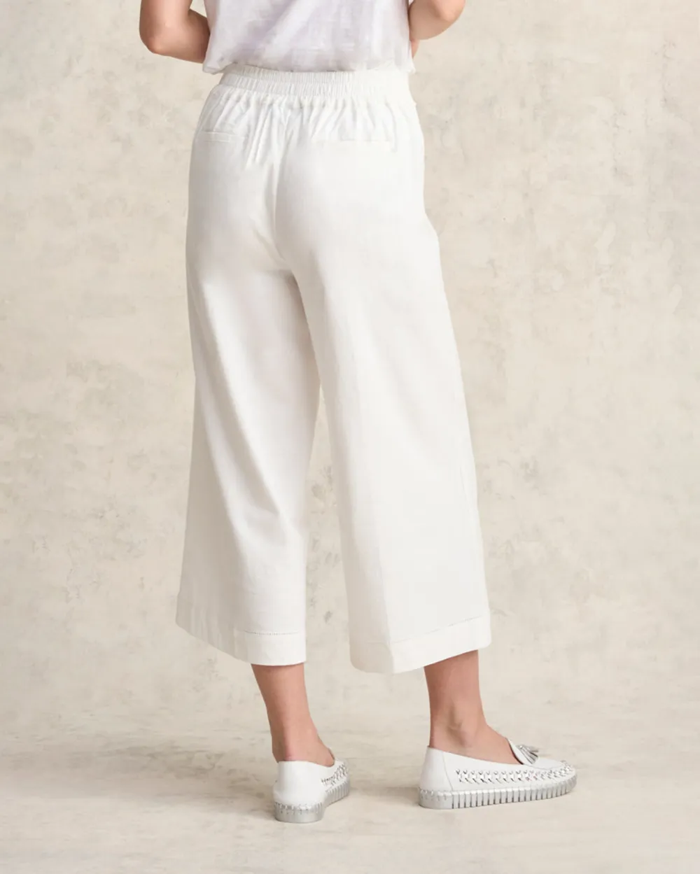 Casual Style Linen Pants