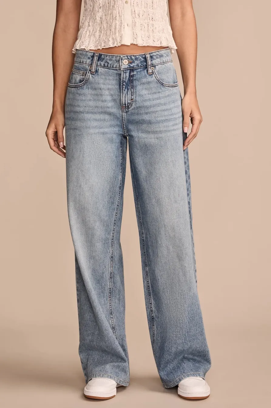 Peel Paradise Wash Baggy Wide Leg