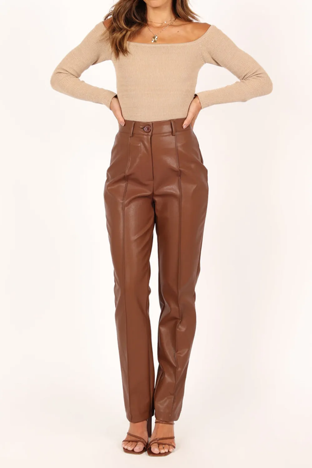 LEATHER NOBLE PANTS
