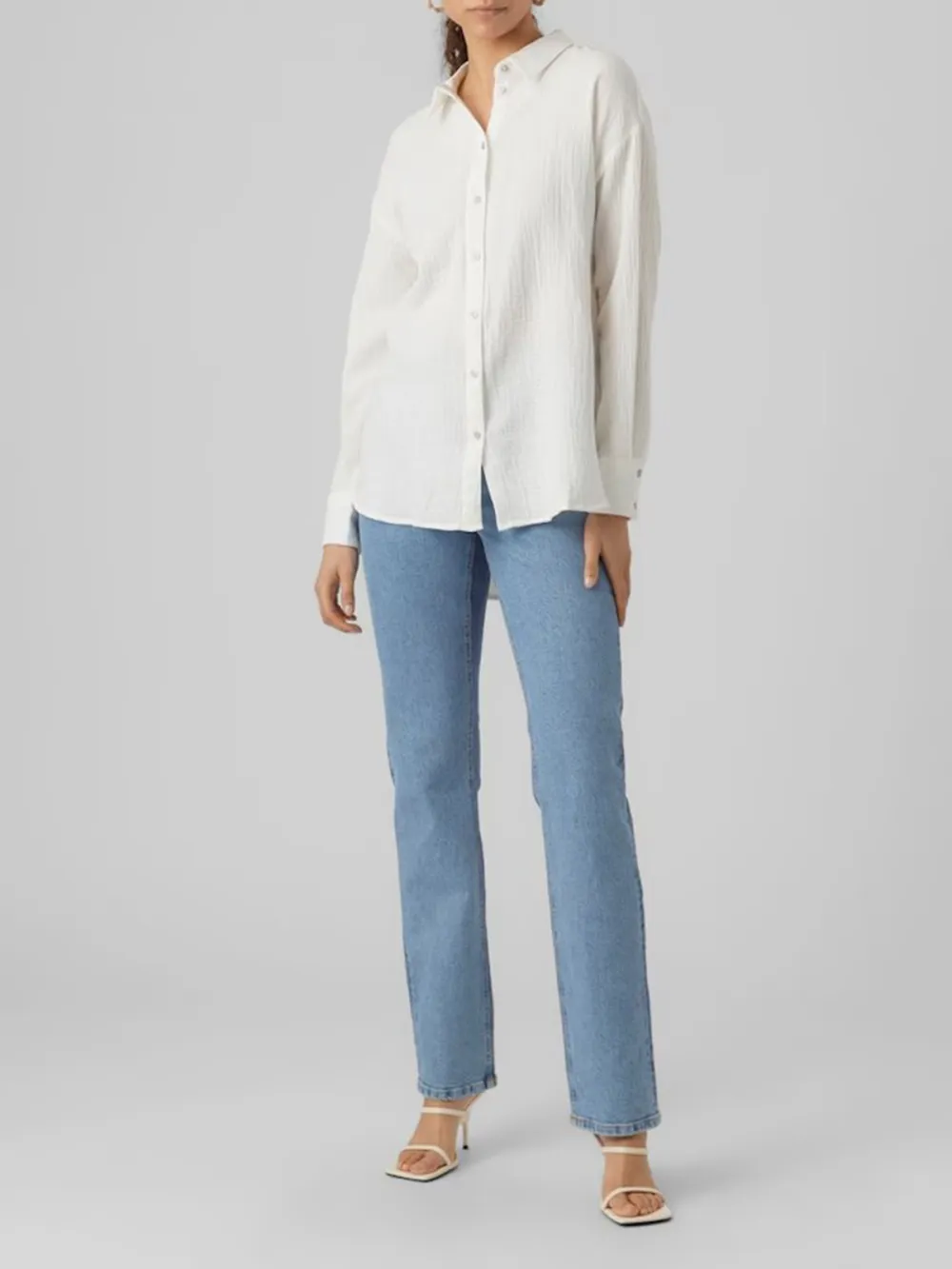 Kent Collar Long Sleeve Blouses