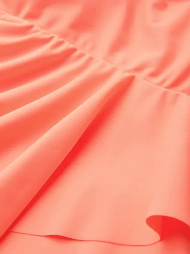 Casual Floral Flouncing Spaghetti Tankinis Two-Piece Set