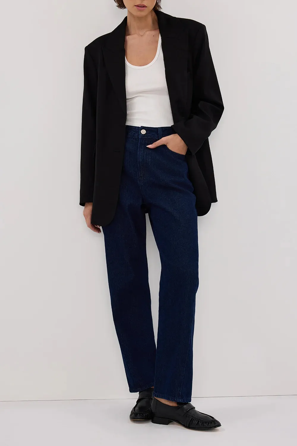 INDIGO TWISTED SEAM JEAN