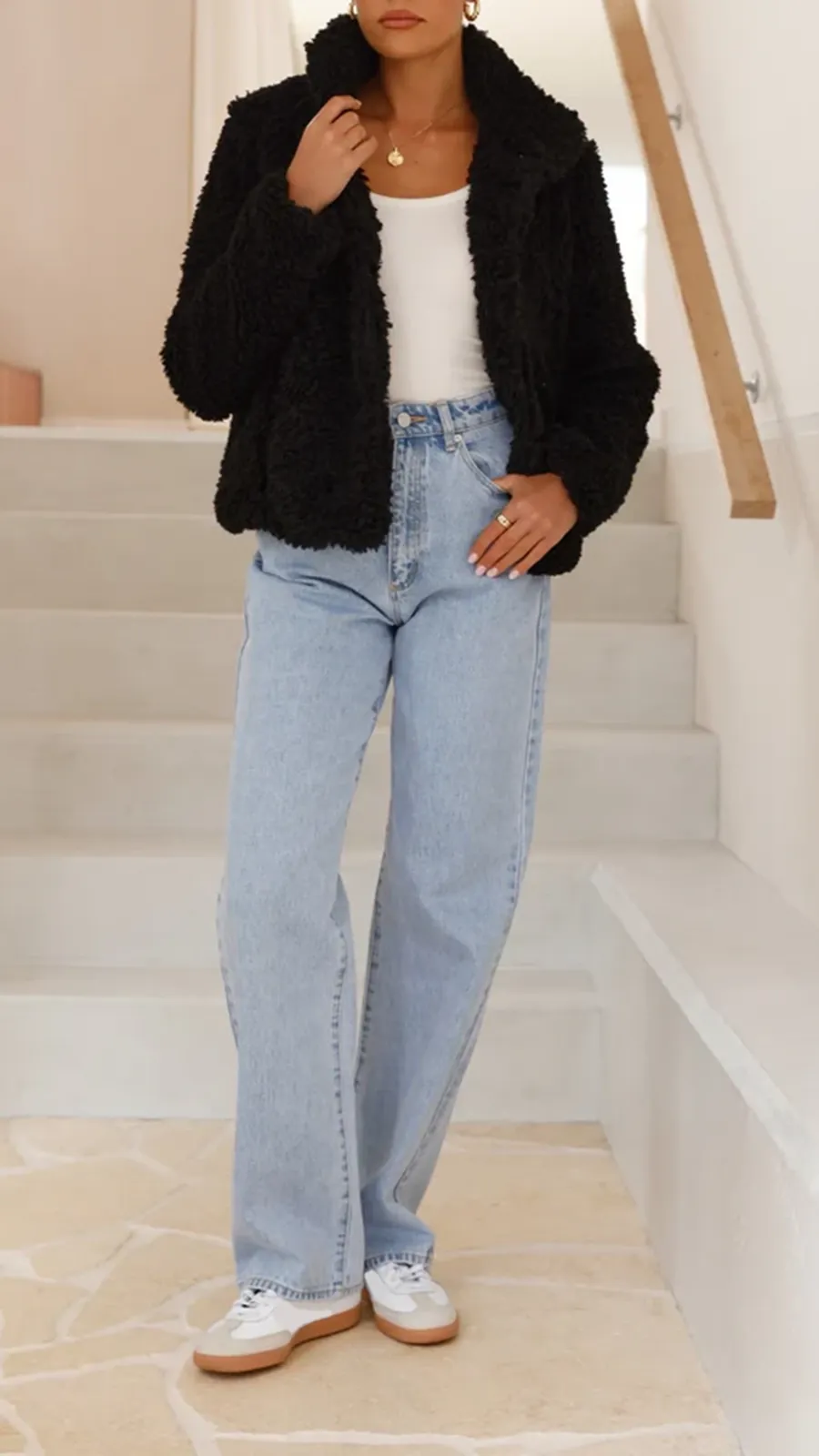 Soft Fleece Short Warm Jacket