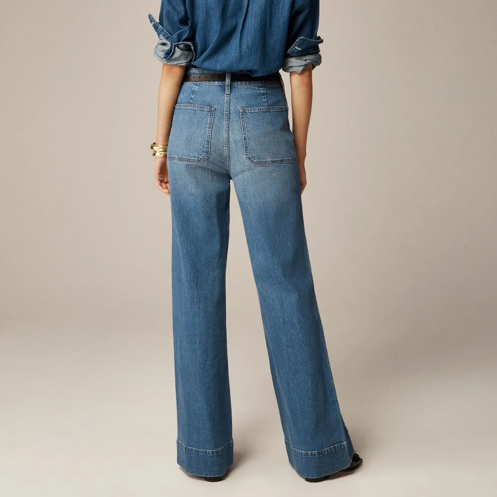High-Rise Sailor Semi-Stretch Jeans