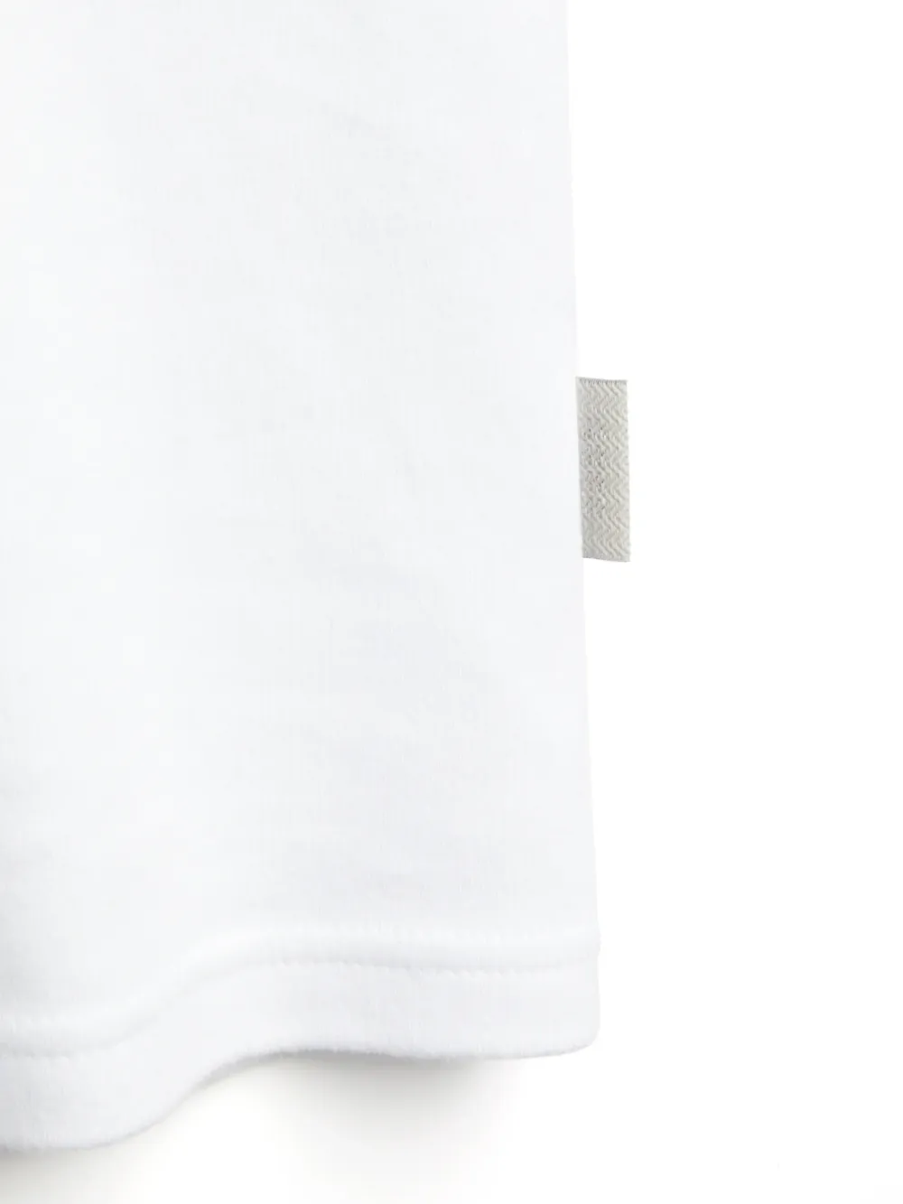 White Crew Neck Casual Style T-Shirt