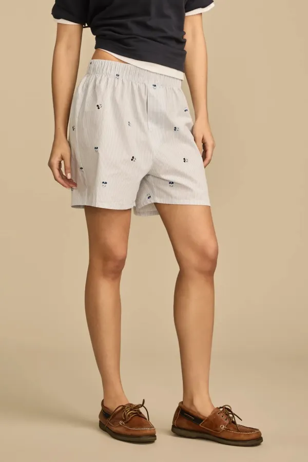 Kentucky Blue Mickey Friends Printed Short