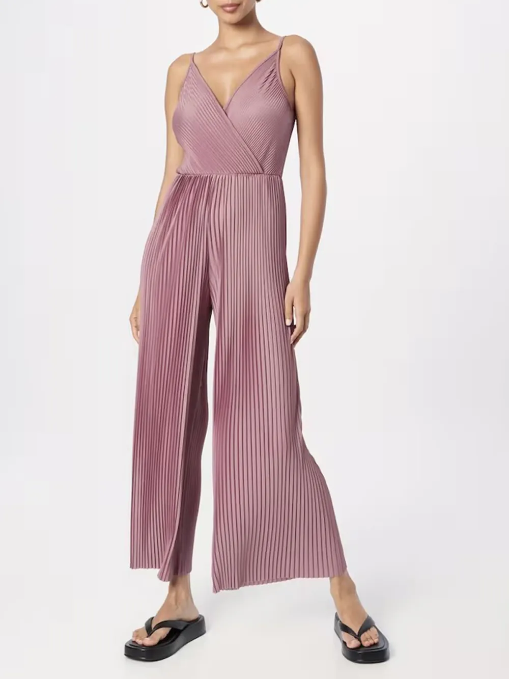 Standard Straps Casual Style Jumpsuit