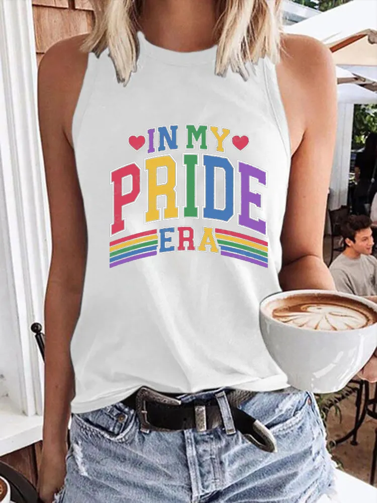 Women's In My Pride Era Crew Neck Vest