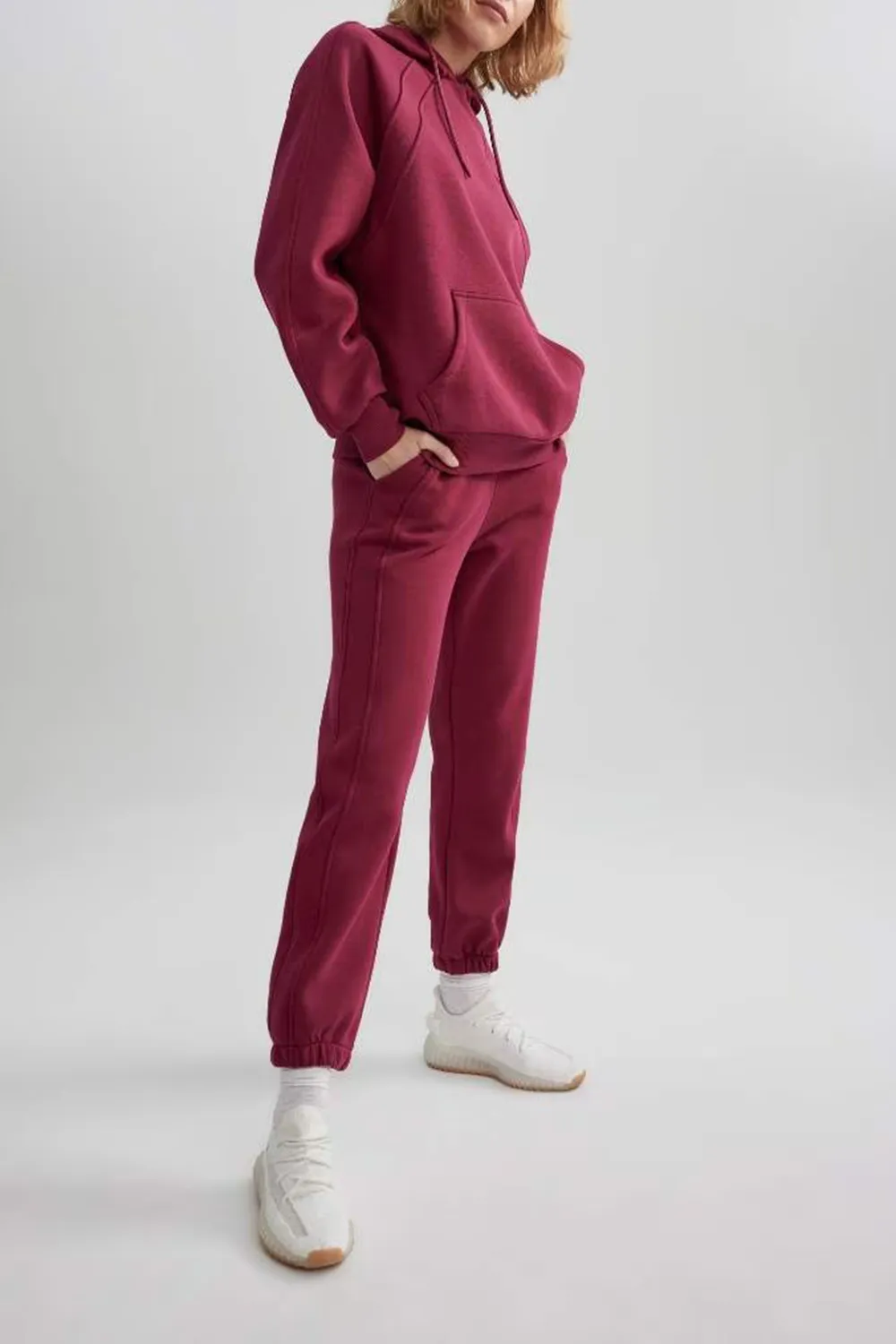 Trendy Solid Waist Trousers