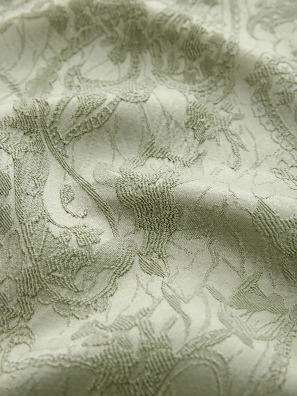 Retro Elegant Lace Pattern Puff Sleeve Dress