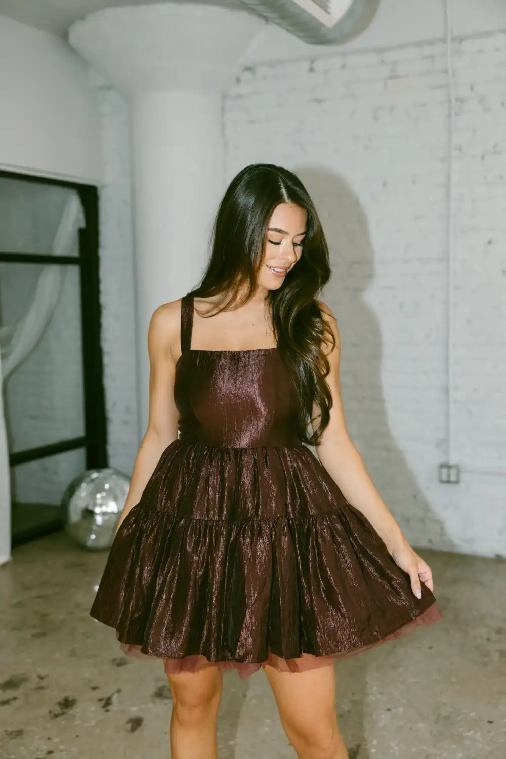 Plum Perfect Mini Dress