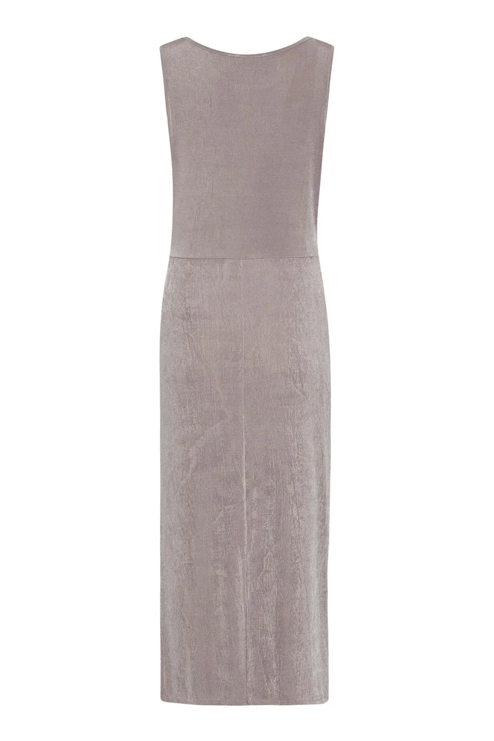 LTS Tall Silver Knot Front Midi Dress