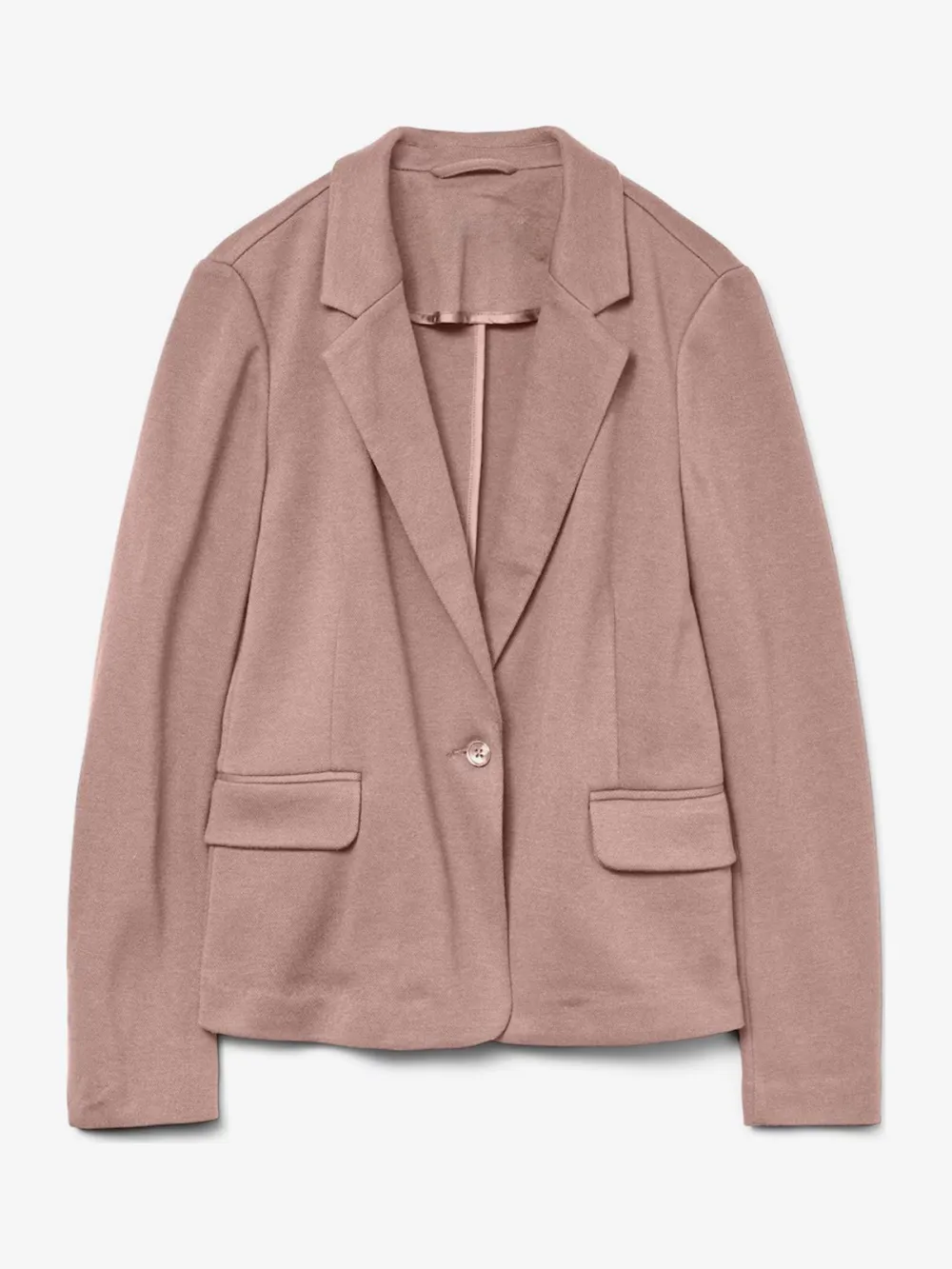 Plain Colored Casual Style Blazer