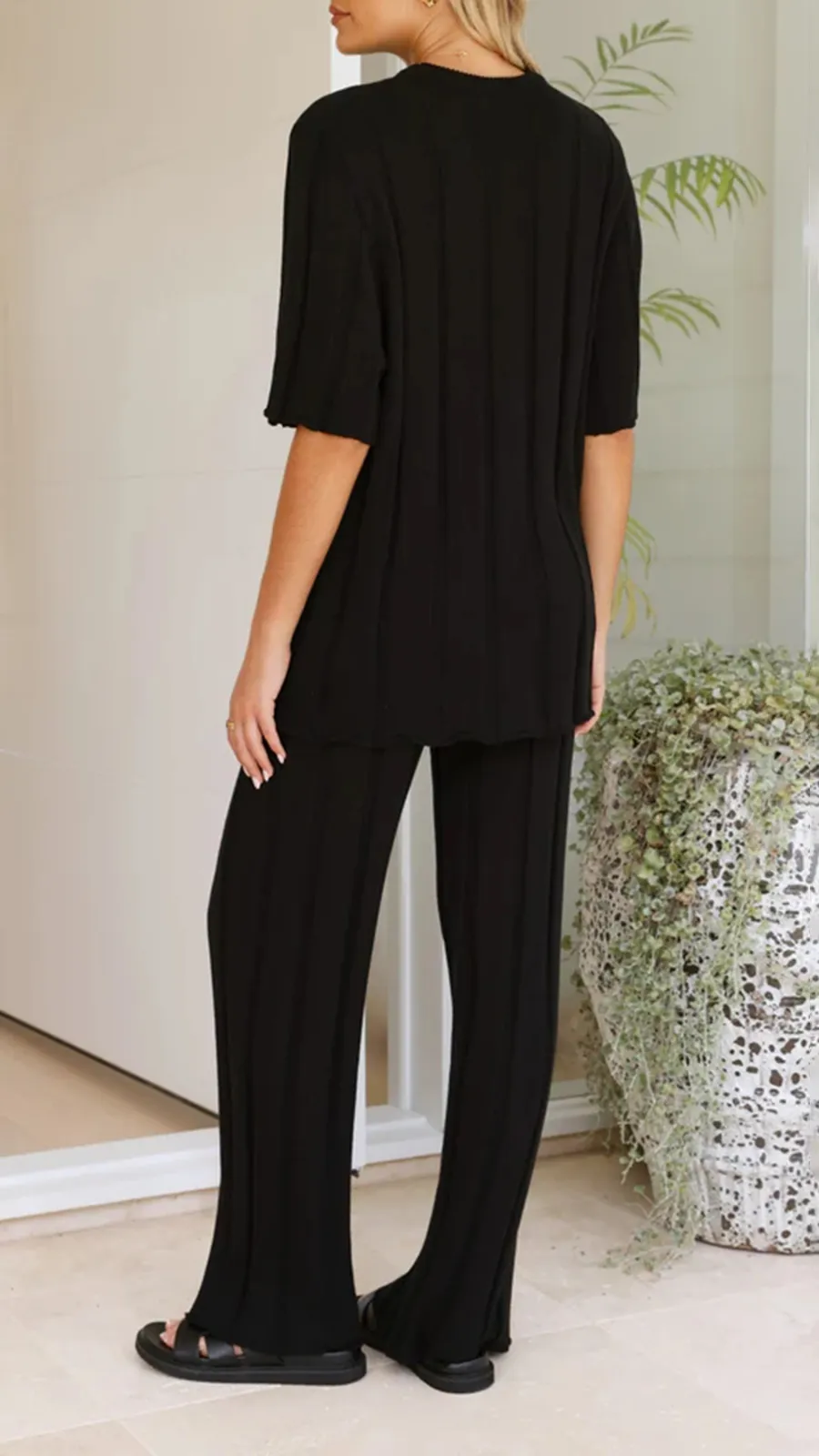 Knitted Heavy Drape Top