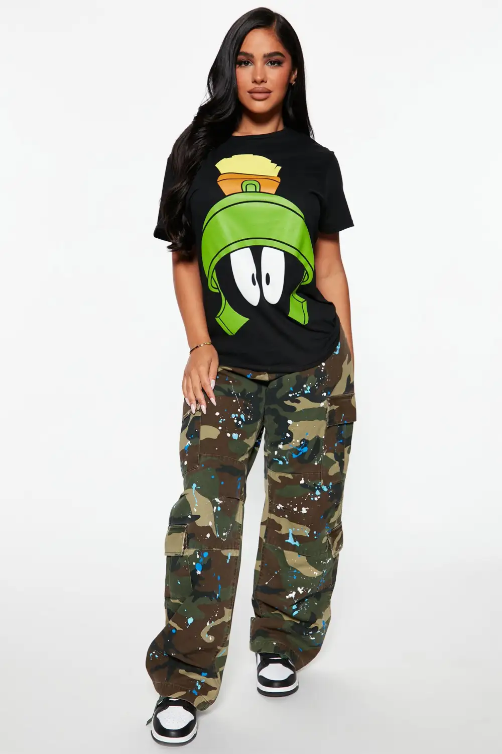 Marvin The Martian T-Shirt - Black