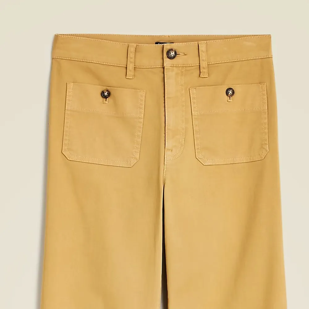 Sailor Slim Wide-Leg Chino Pants