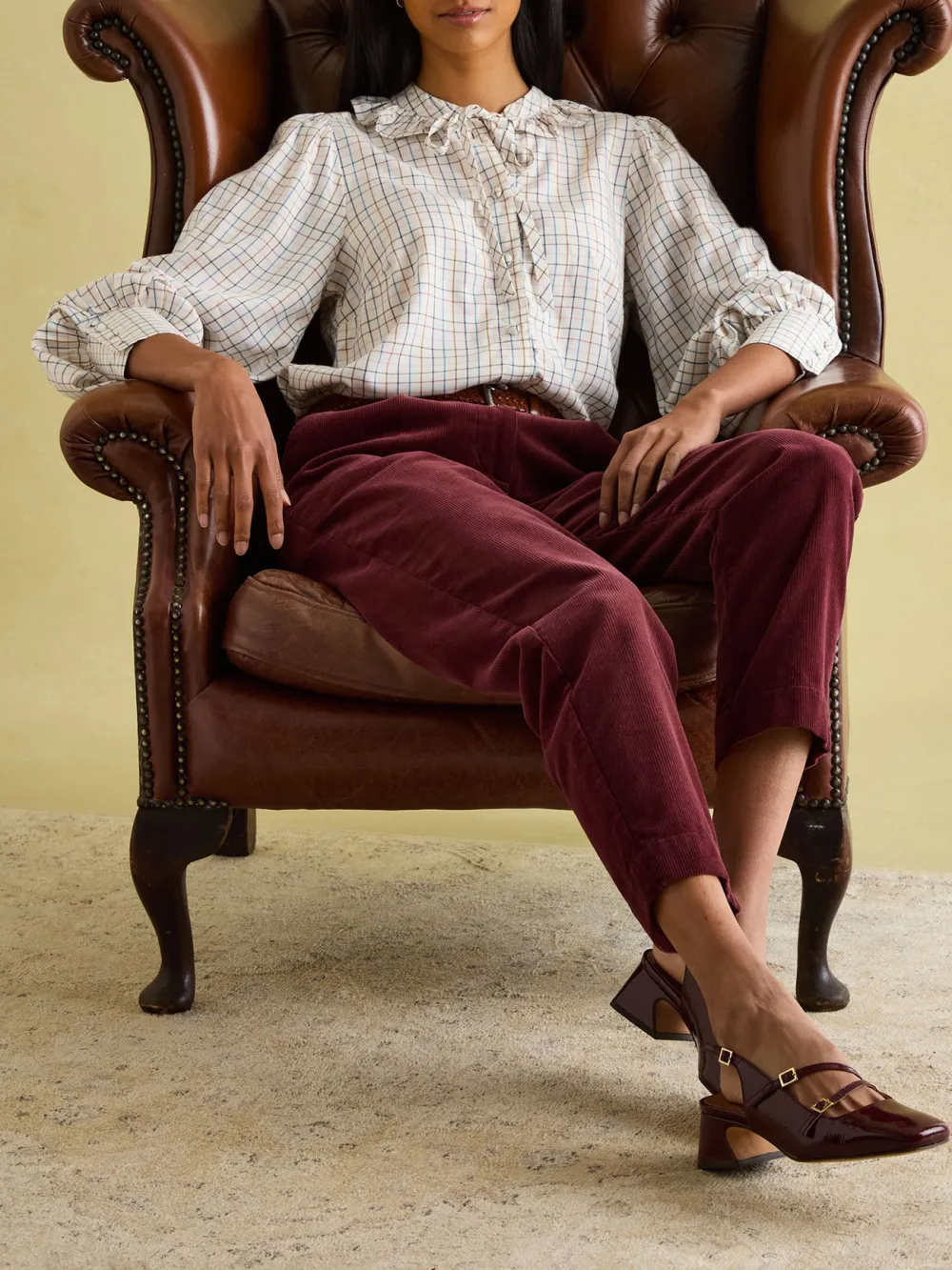 White Pleated Tuxedo-Style Shirt