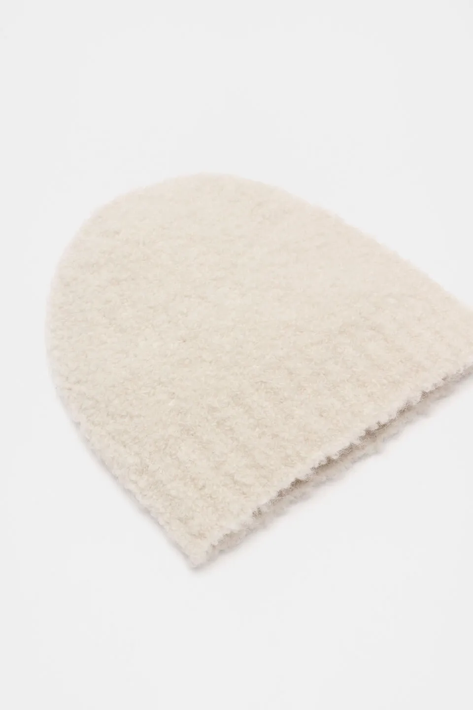 Fluffy Boucle Winter Hat