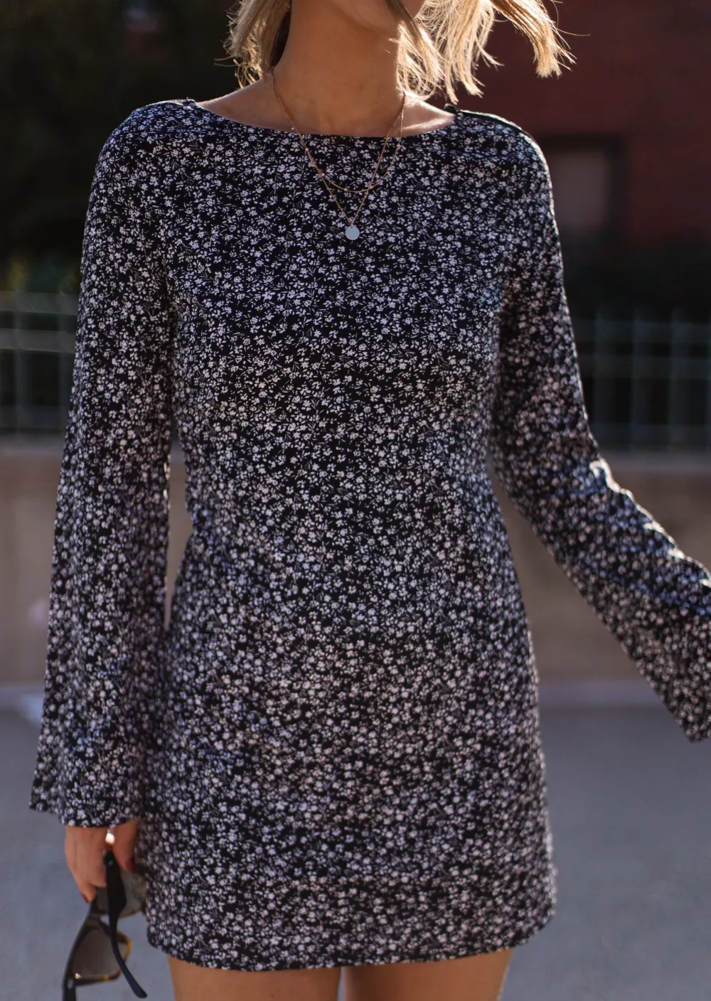 Flower Lane Mini Dress