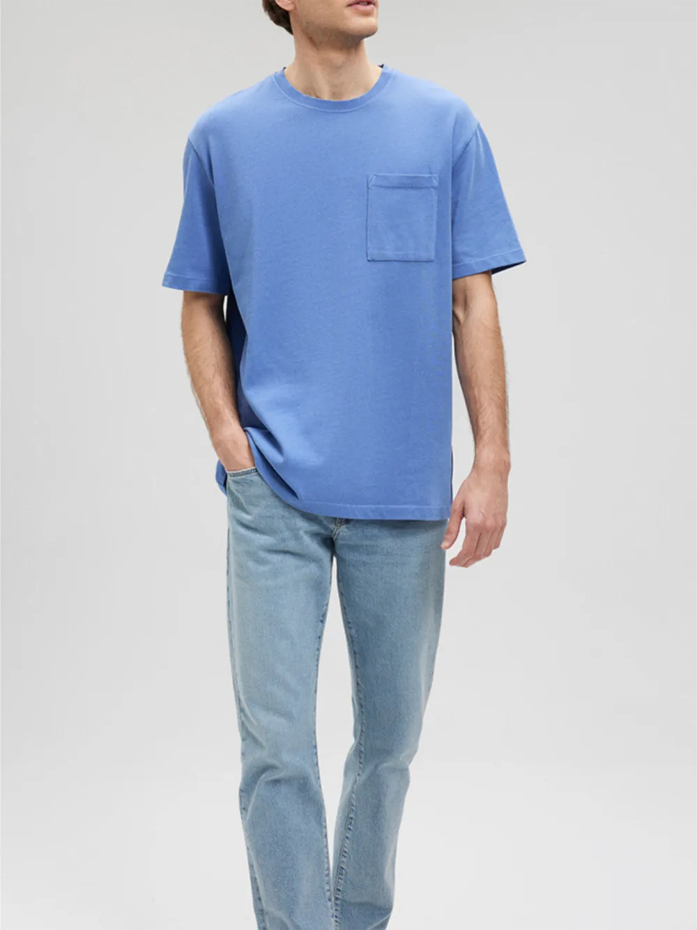 Blue Short - Sleeve Tee