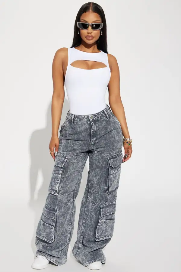 Eli Cut Out Bodysuit - White