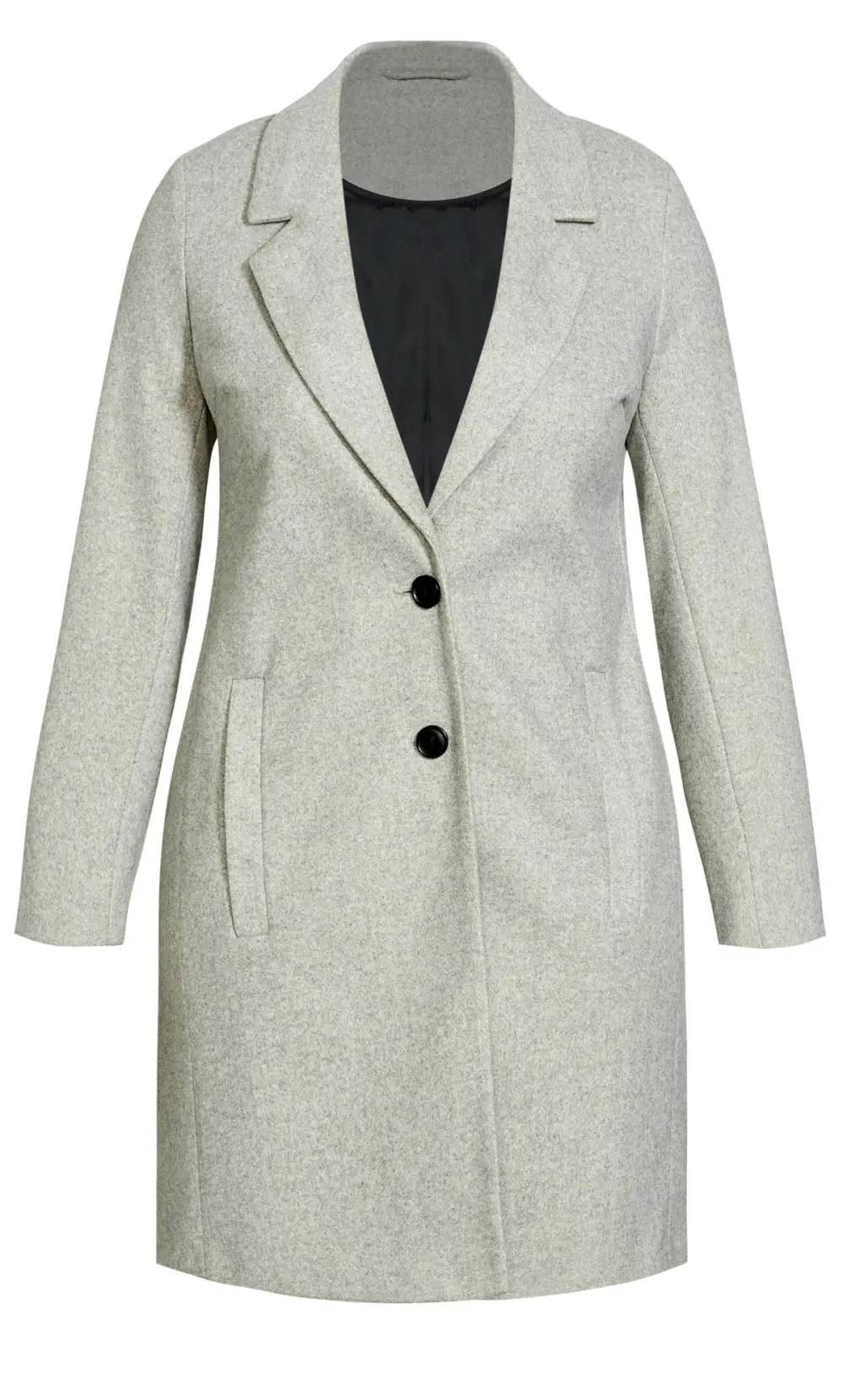 Evans Grey Formal Coat