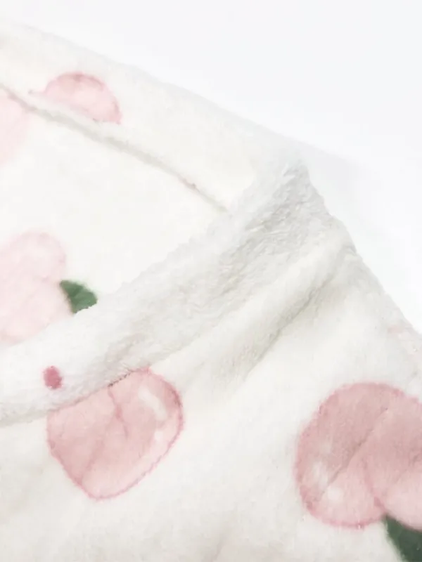 Women's Fleece Loungewear Sets Fluffy Pajama Fuzzy 2 Pieces Bear Peach Fashion Casual Comfort Street Daily Date Polyester Warm Crew Neck Long Sleeve Pant Fall Winter Lotus Pink Black