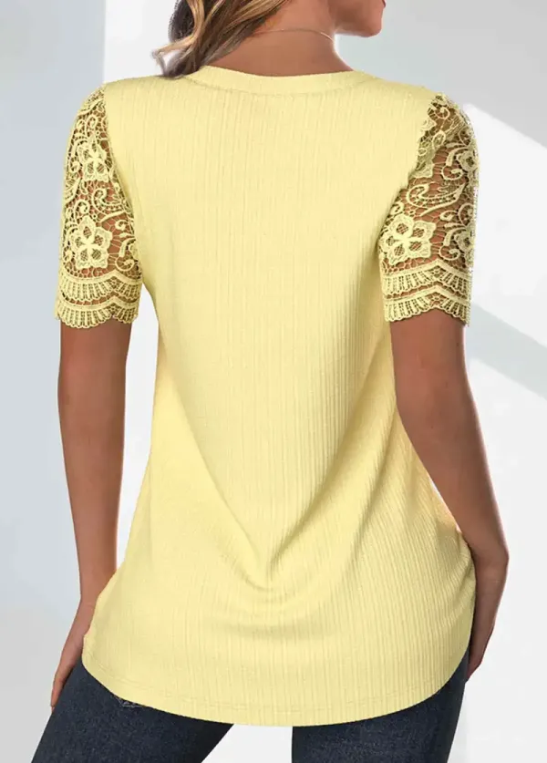 Light Yellow T Shirt