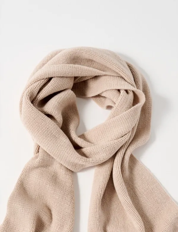 Exquisite Simple Solid Color Soft Scarf