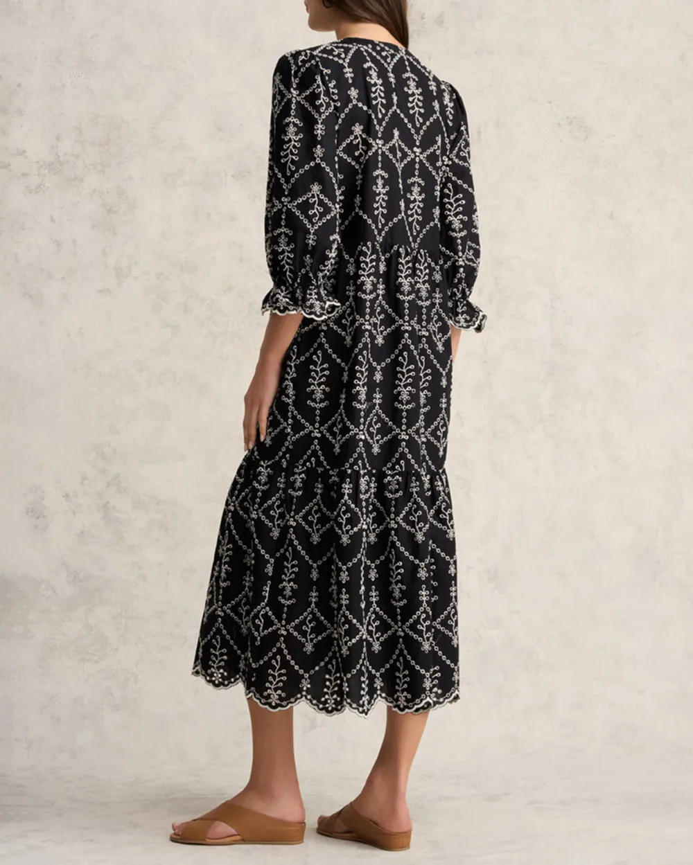 Cotton Broderie Dress