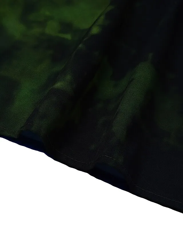 Women's Casual Dress Shift Dress Long Dress Maxi Dress Blue Purple Yellow Sleeveless Color Block Print Spring Summer Crew Neck Modern Daily Vacation Summer Dress Regular Fit 2023 S M L XL XXL 3XL