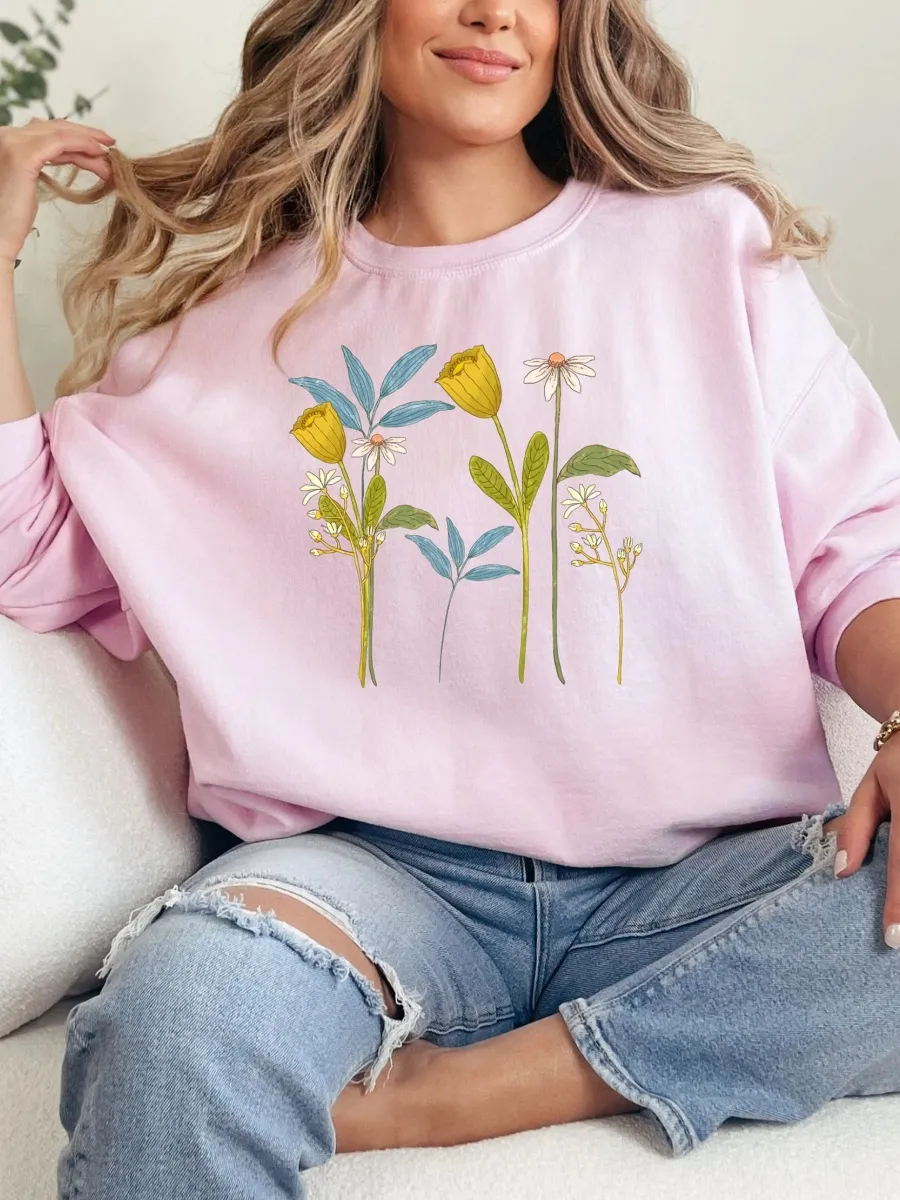 Wildflower Crewneck Sweatshirt