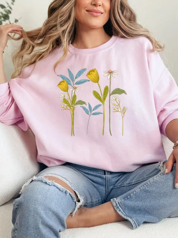 Wildflower Crewneck Sweatshirt