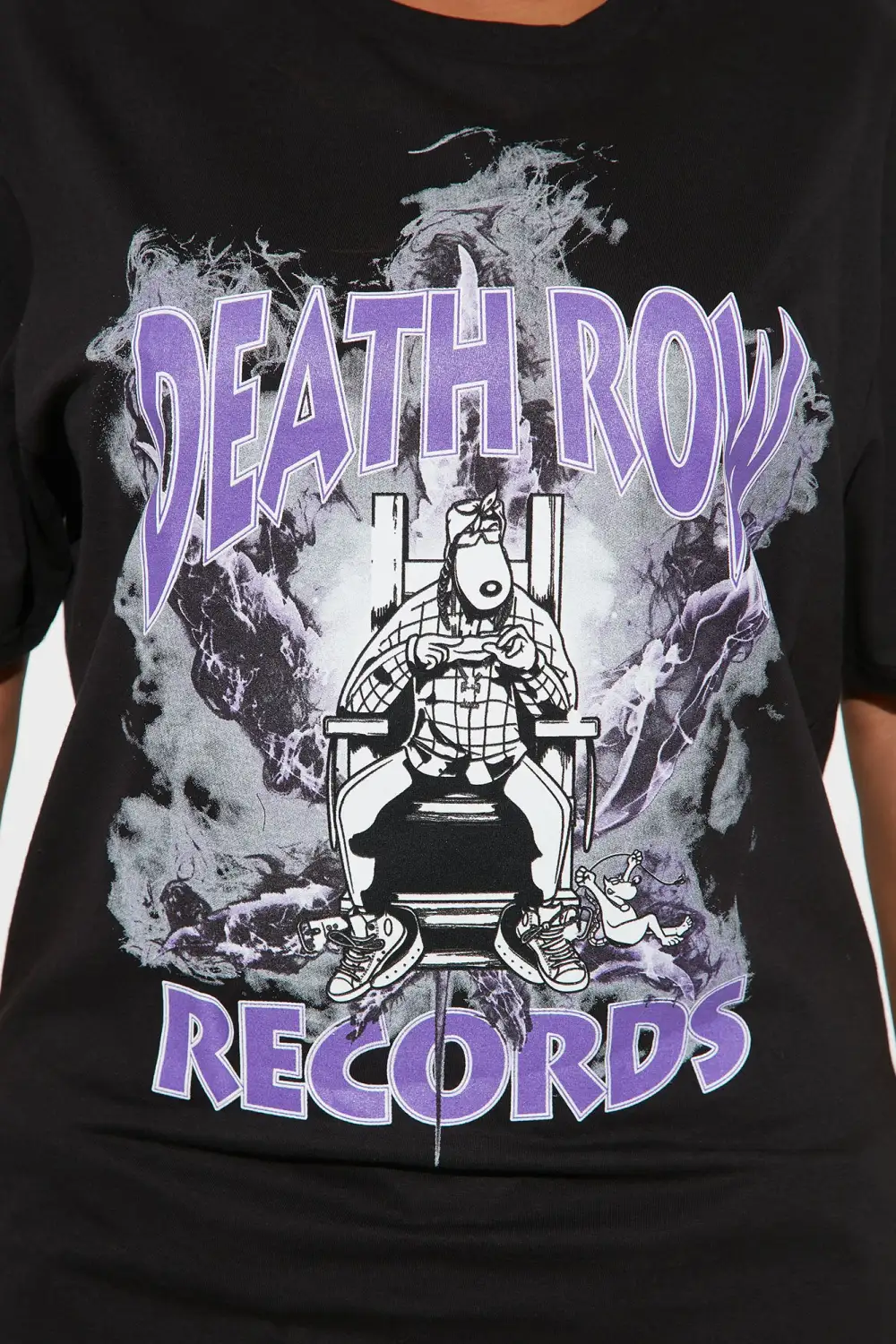 Death Row Records Dogg T-Shirt - Black