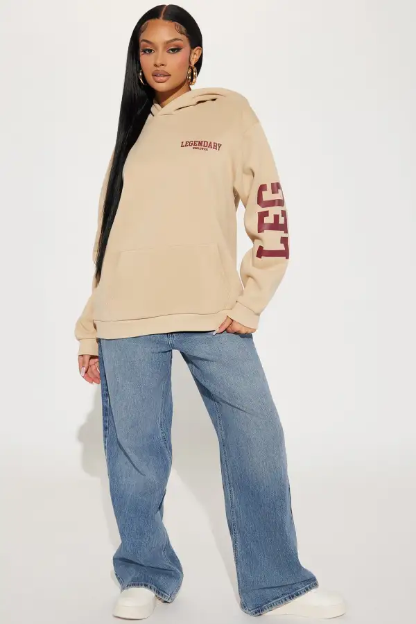 Legendary Worldwide Hoodie - Taupe