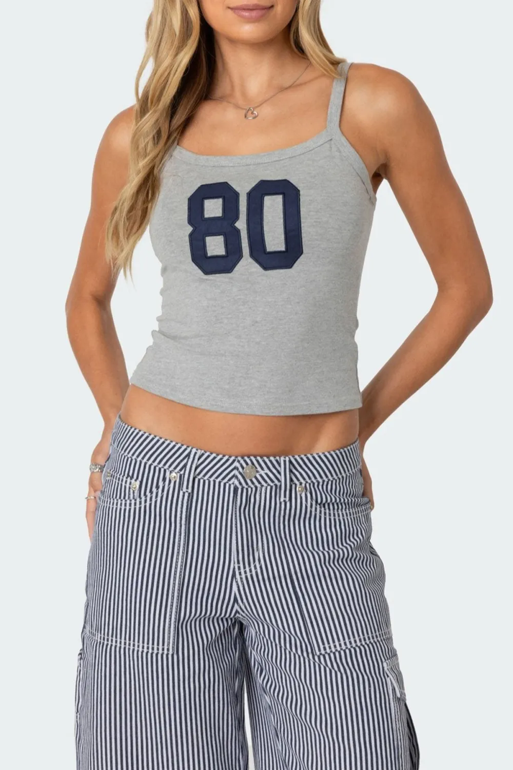 Letter Print Tank Top