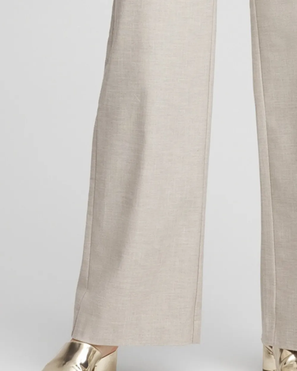 High Waisted Wide Leg Trousers