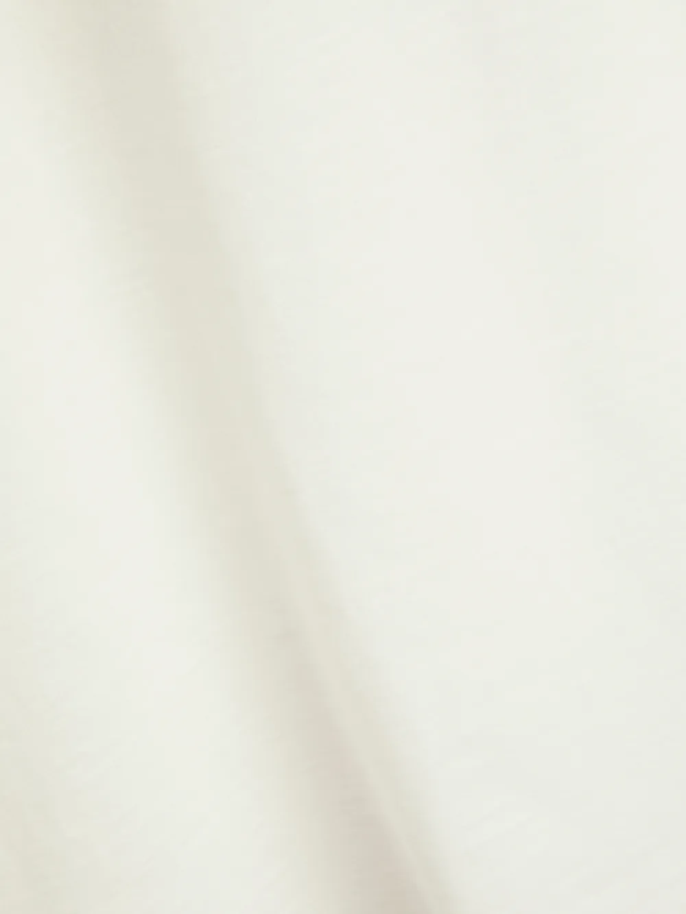 Cream Crew Neck Casual Style T-Shirt