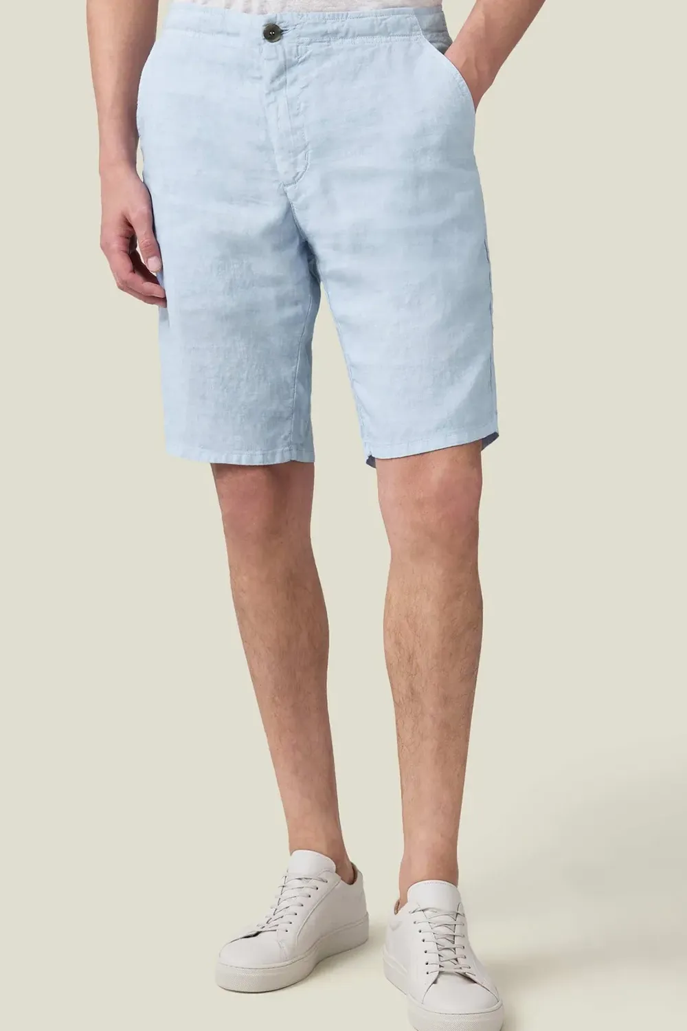 Linen Fabric Material Shorts