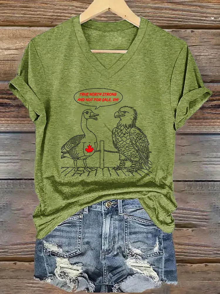 Women'S Never Be The 51st State Canada Will Never Yield To Tru.p T-Shirt