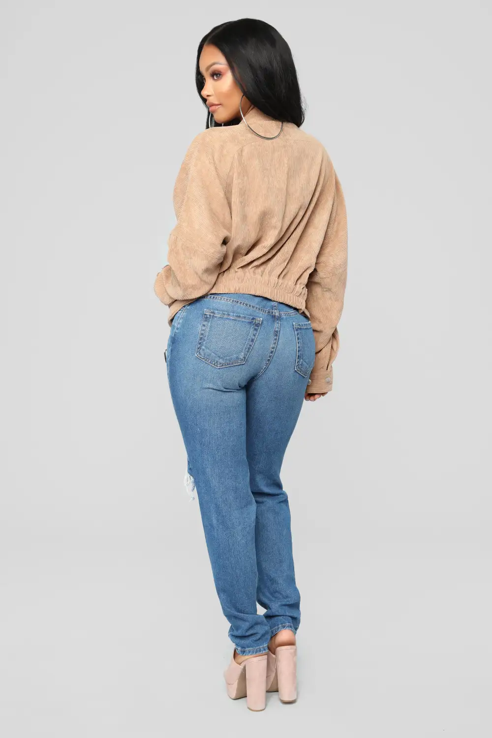 Keep It Together Moto Jacket - Camel