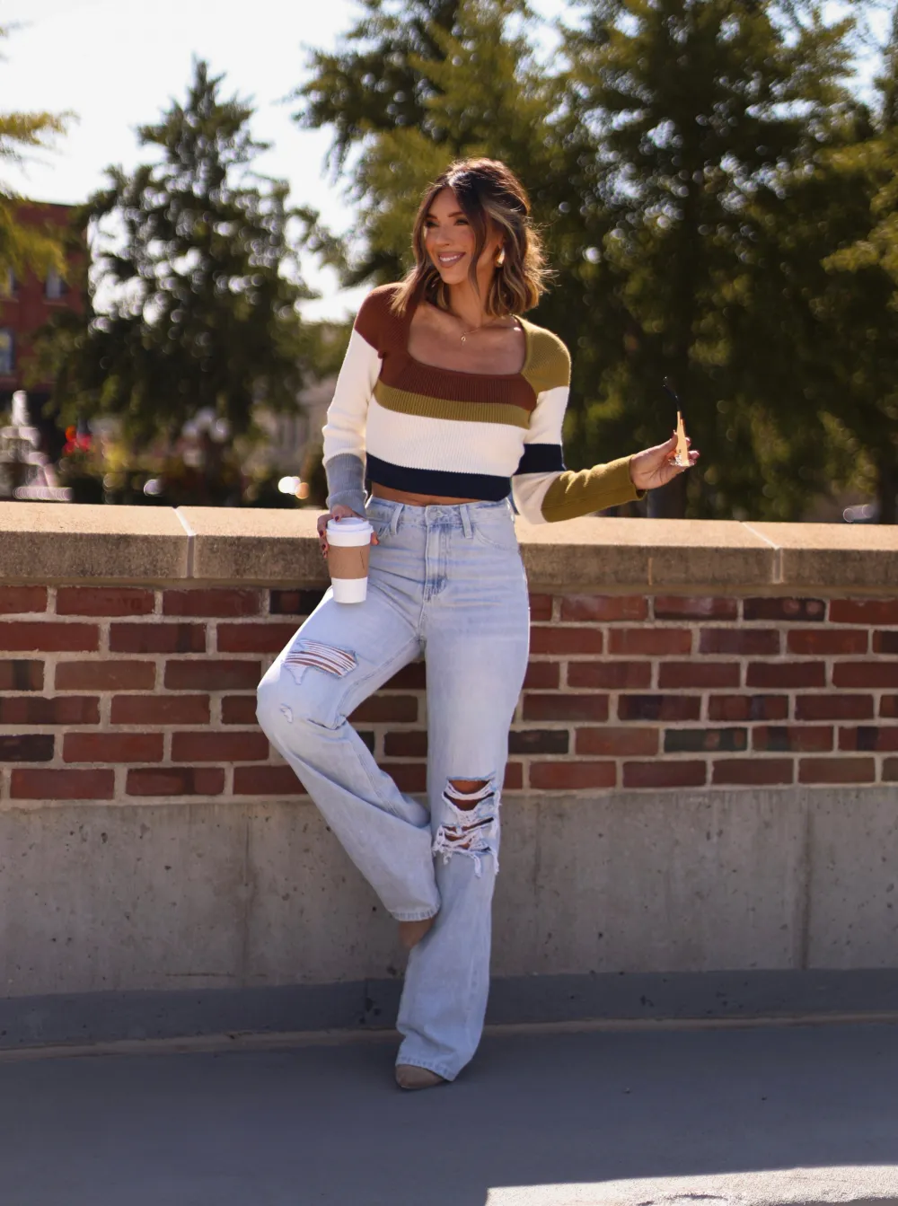 Uptown Striped Sweater