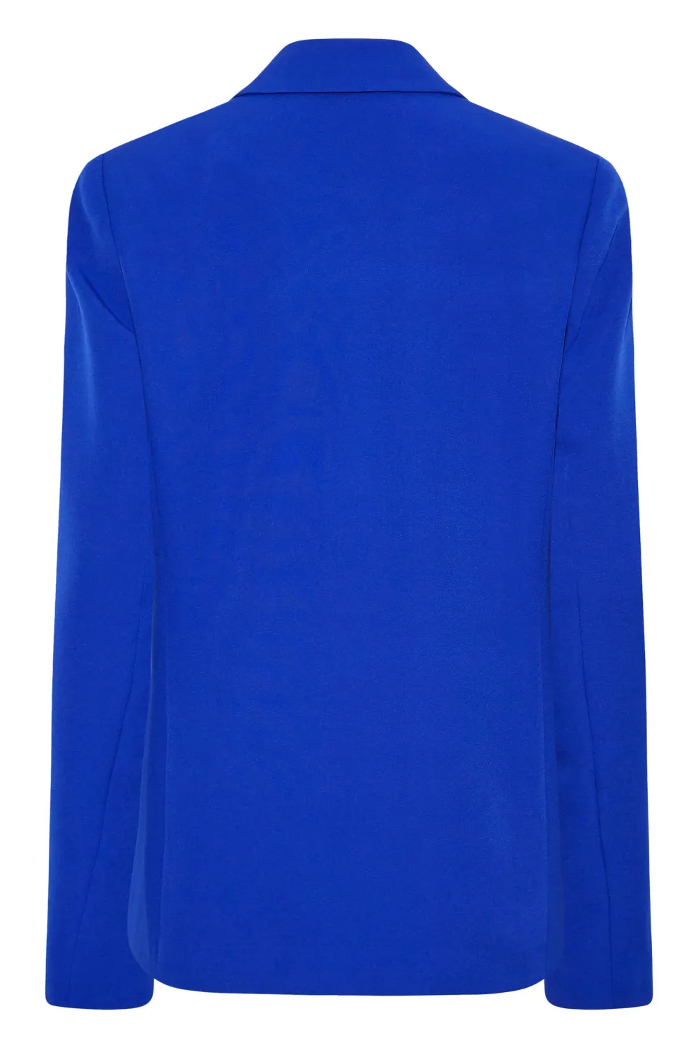 LTS Tall Cobalt Blue Scuba Crepe Tailored Blazer